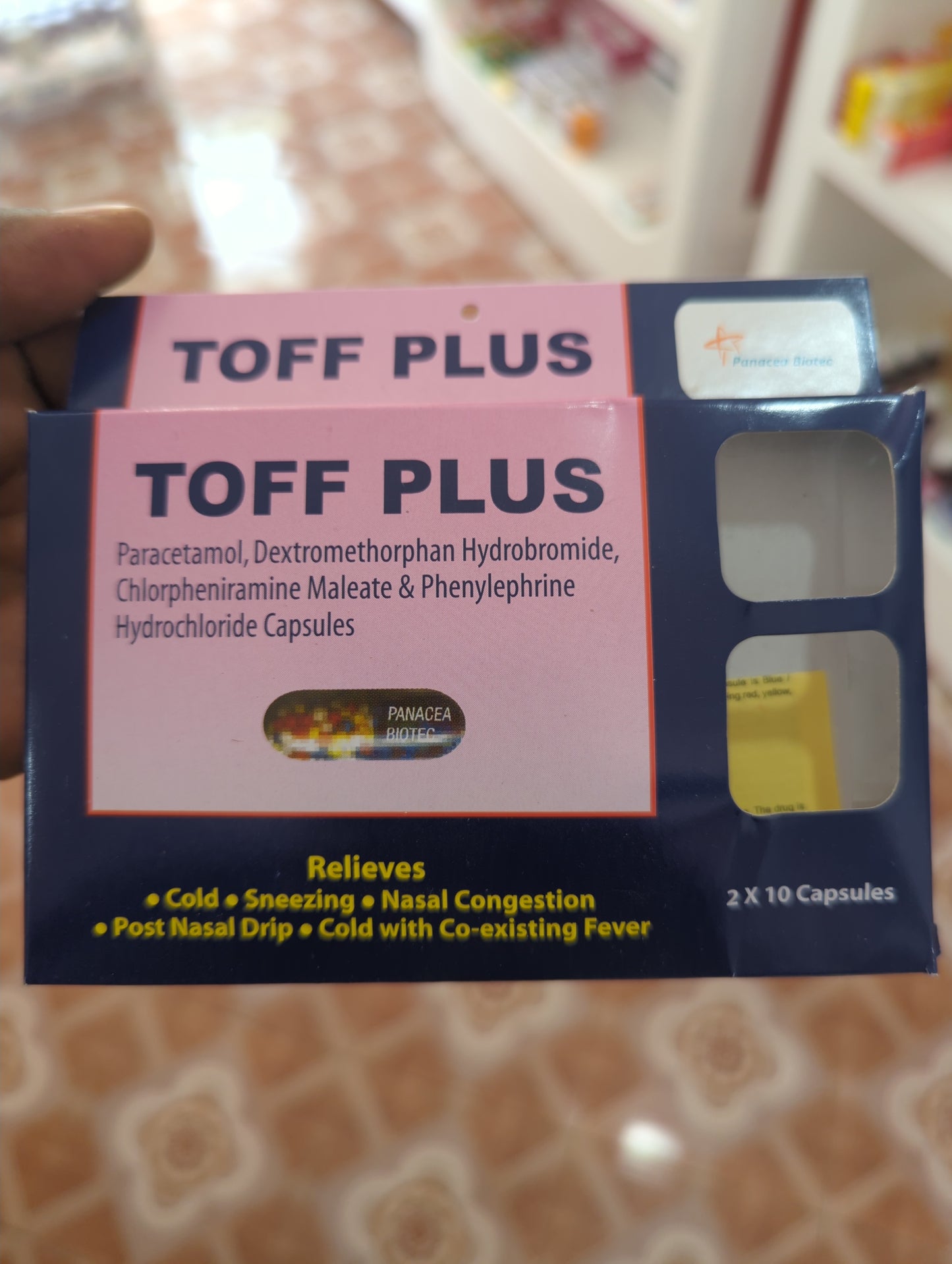 14 Toff plus Caps 15mg