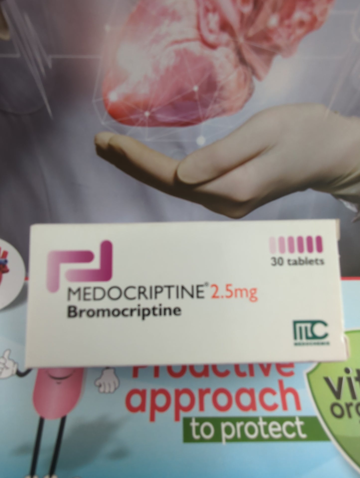 Bromocriptine 2.5mg