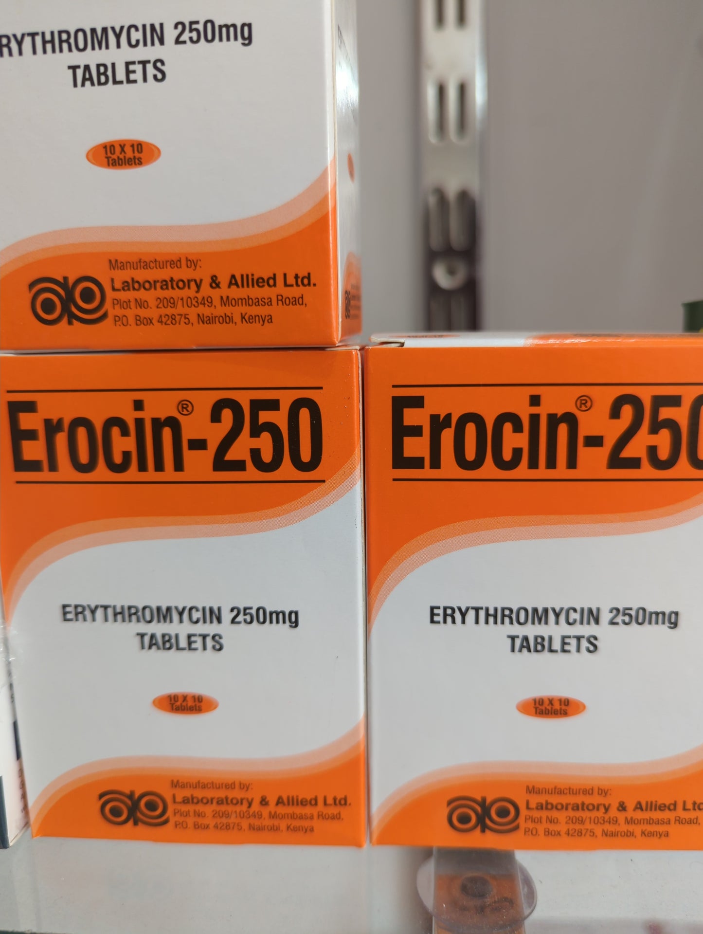 Erythromycin Tabs 250mg