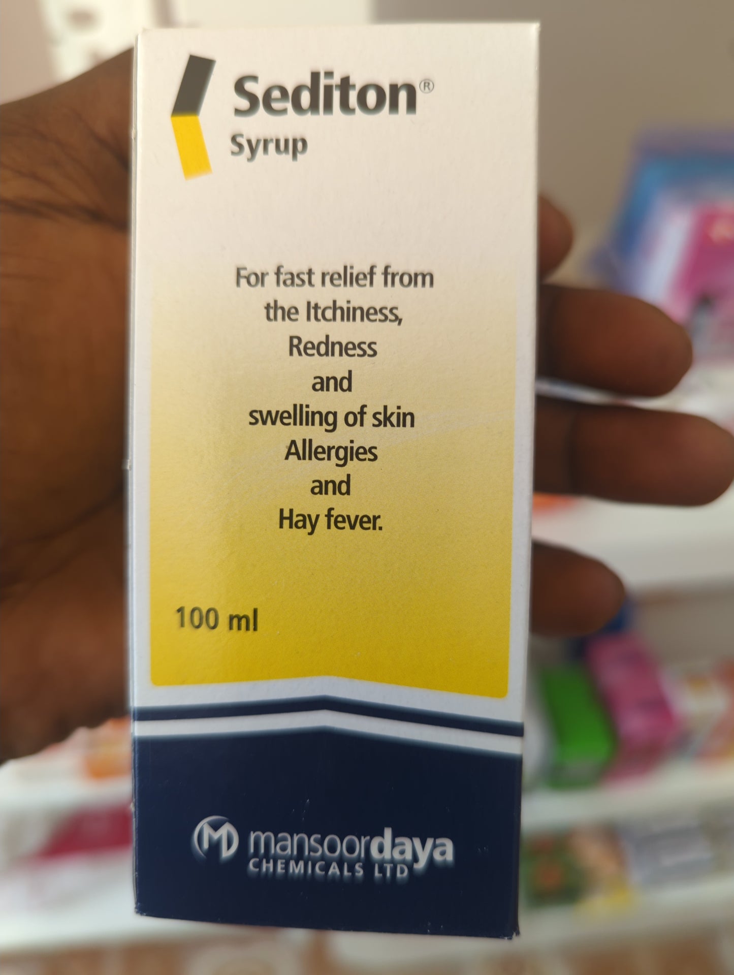 Sediton yellow 100ml