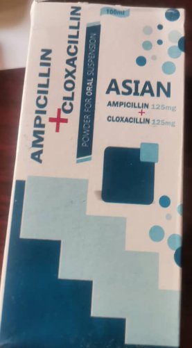 Ampicillin + Cloxacillin 100m