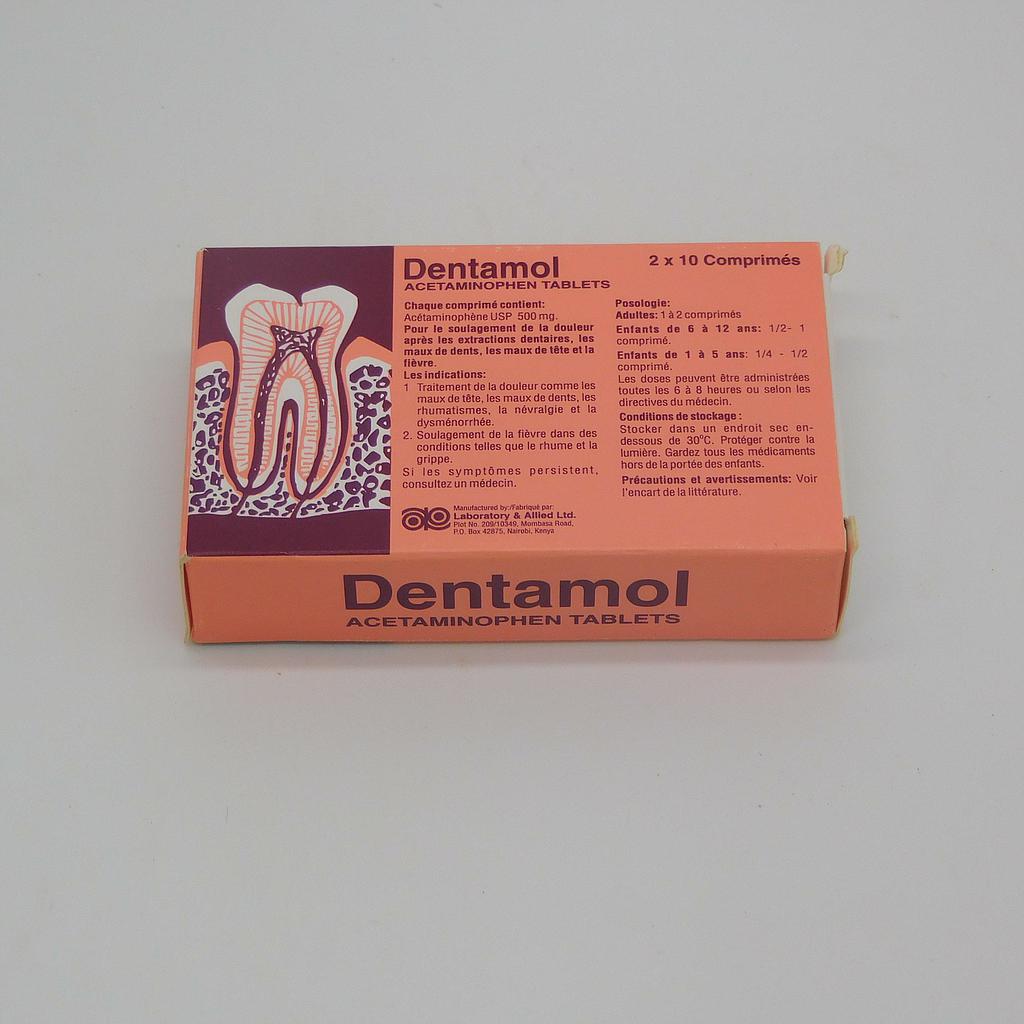 Dentamol (Acetaminophen) 500mg