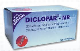 Diclopar MR Tabs 50mg/500mg/250mg