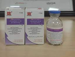 Amoxicillin/clavulanic 500mg/100ml