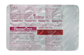 Flamar Mx Tabs 50mg/ 250mg/325mg