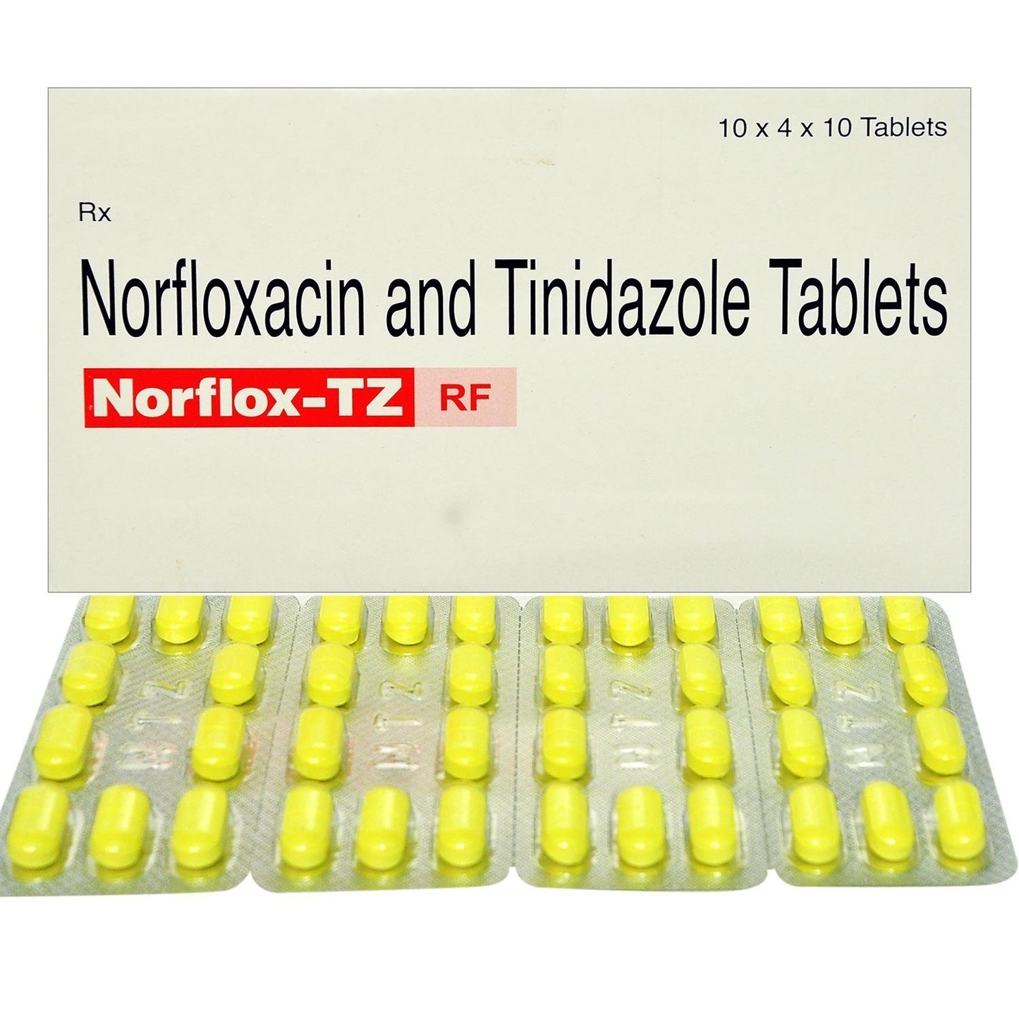 Norfloxacin and tinidazole tablets
